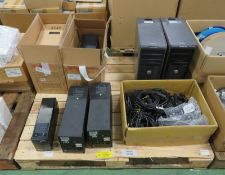 Dell Optiplex GX520 Tower, Dell Optiplex 760, 2x Powercom BNT-1500A UPSs, 2x Powercom BNT1