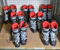 7x Pairs of Ski Boots - various makes & sizes