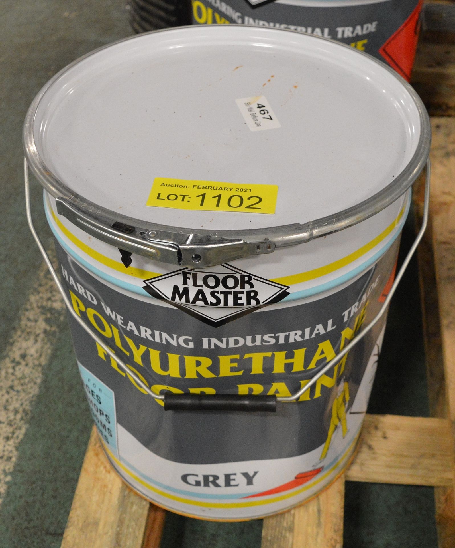 Floormaster Industrial Floor paint - grey - 20LTR