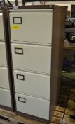 4 Drawer Filing Cabinet L 470 mm x W 620 mm x H 1320mm