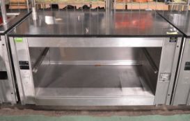 Nuttalls prep table - L 1500mm x W 1000mm x H 860mm