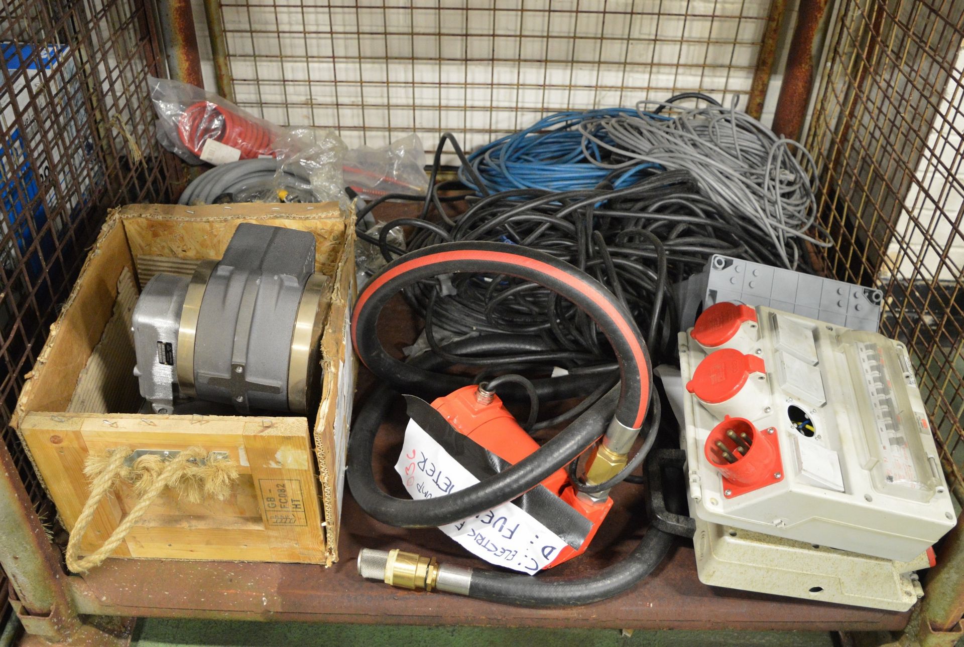 Electric meter fuel reader, Fuel meter counter unit, hose assemblies, cable assemblies, 41