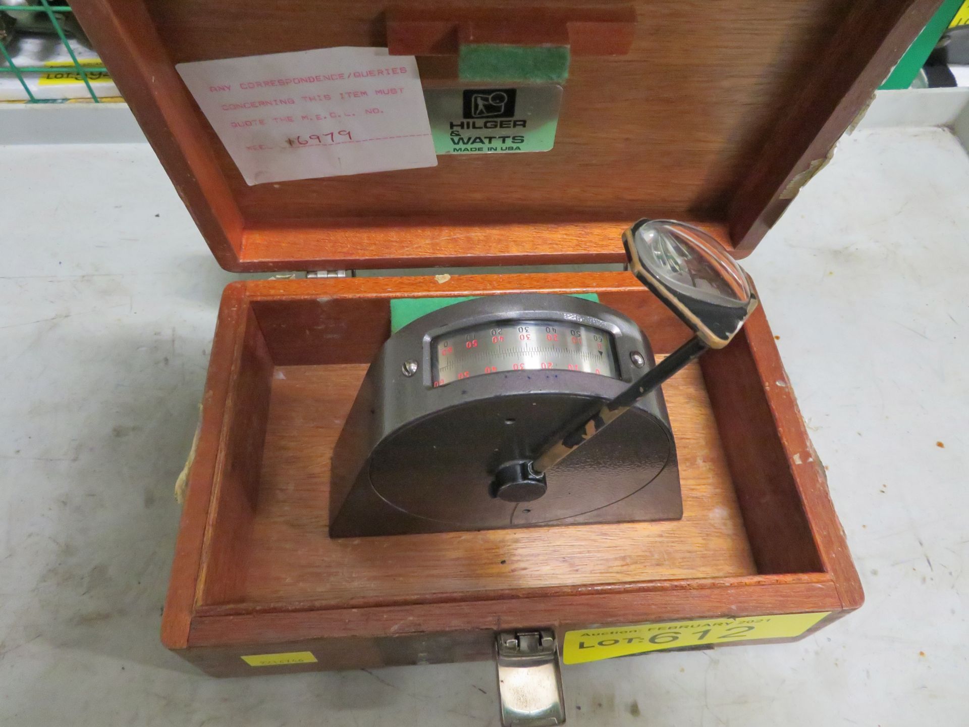 Hilger & Watts Elevation Clinometer in case - Image 2 of 3