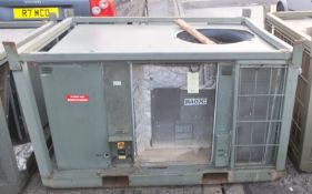 Finning Air Conditioner Base Unit 415v - L1790 x W1305 x H1105mm - damage as seen in pictures