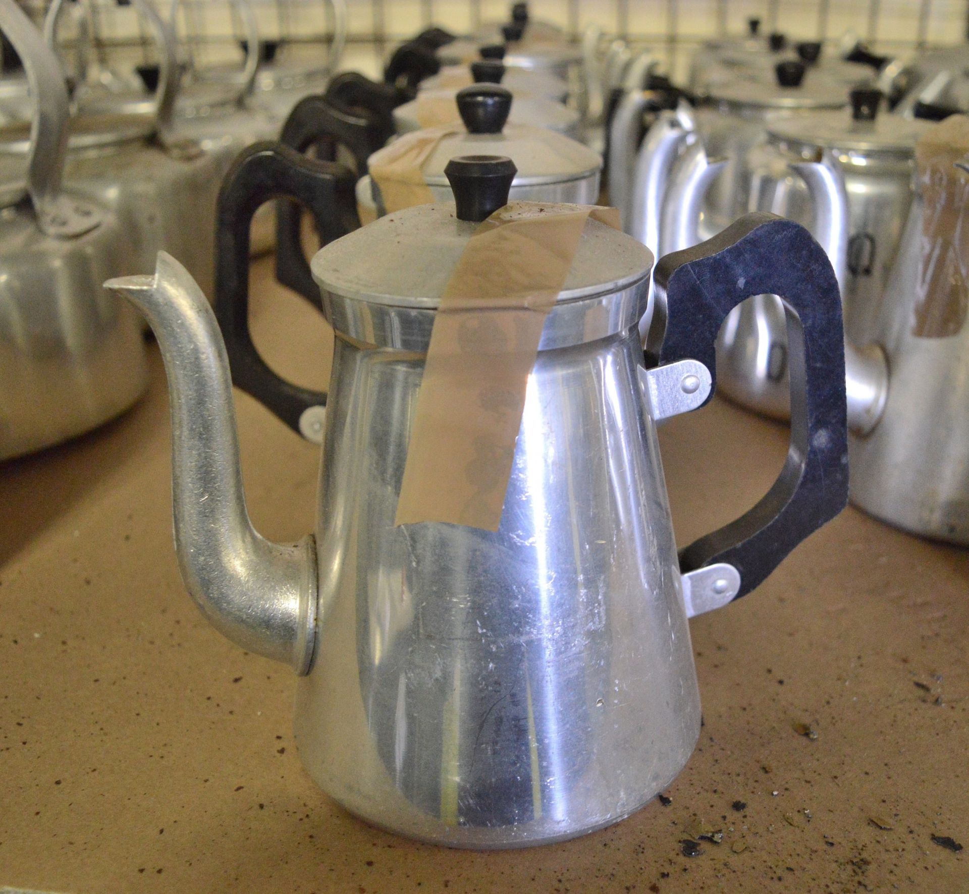 Various Catering equipment - Aluminium Kettles, Tea Pots, Coffee Pots - Image 4 of 4