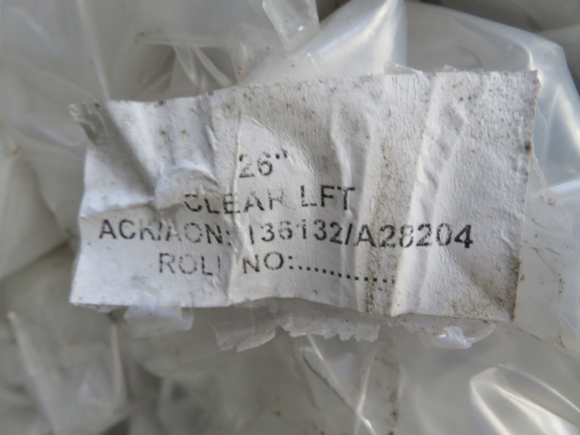 48x Clear Plastic Roll 670mm Long - 26 inch - LOCATED AT OUR CROFT SITE - PE24 4RS - Image 3 of 3