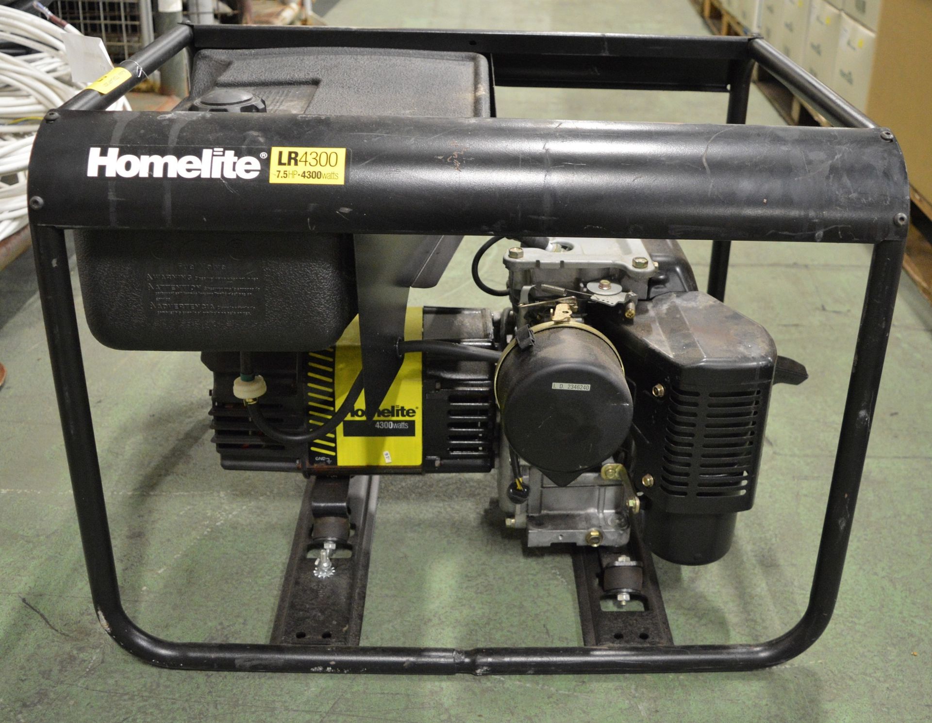 HomeLite LR4300 7.5hp Petrol Generator - Image 4 of 6