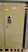 1 Door Combo Lock Cabinet L 610 mm x W 470 mm x H 1530 mm - combination unknown