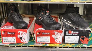 3x Safety Boots/Shoes Assortment - see picture for sizes