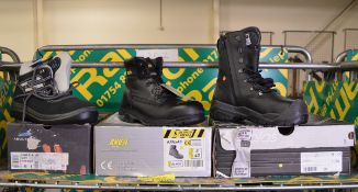 3x Safety Boots/Shoes Assortment - see picture for sizes