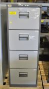 4 Drawer Filing Cabinet L 470 mm x W 620 mm x H 1320mm