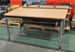 5x Tables - 1500mm x 750mm x 750mm