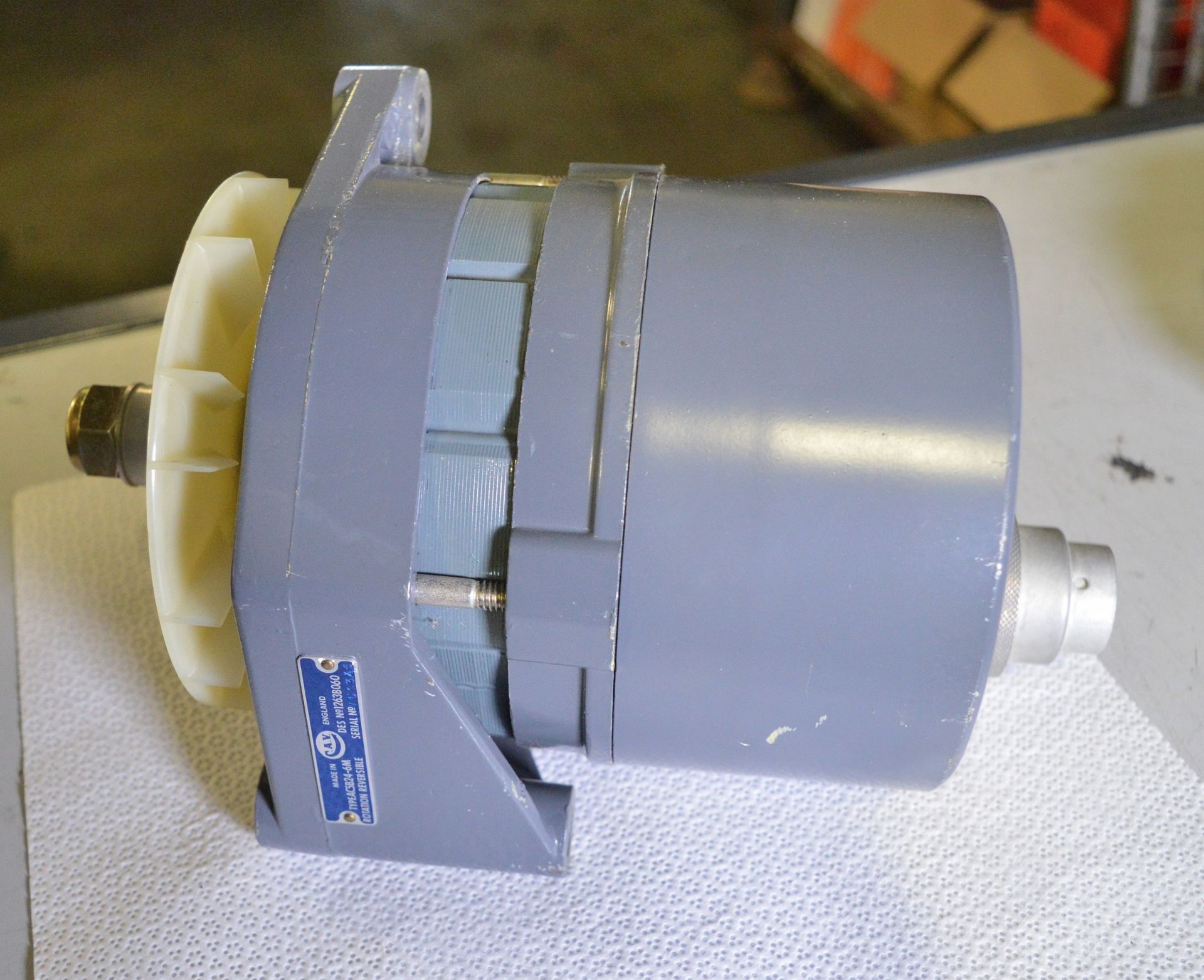 ATA Abrasives Discs Bolt Pin Tool Box Parts Of a Puller, Lucas AC5B-24-6M Alternator, ABR - Image 4 of 7