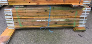 50x 6ft x 9inch x 1 1/2 inch Scaffold Planks - 1.82M - LOCATED AT OUR CROFT SITE - PE24 4R