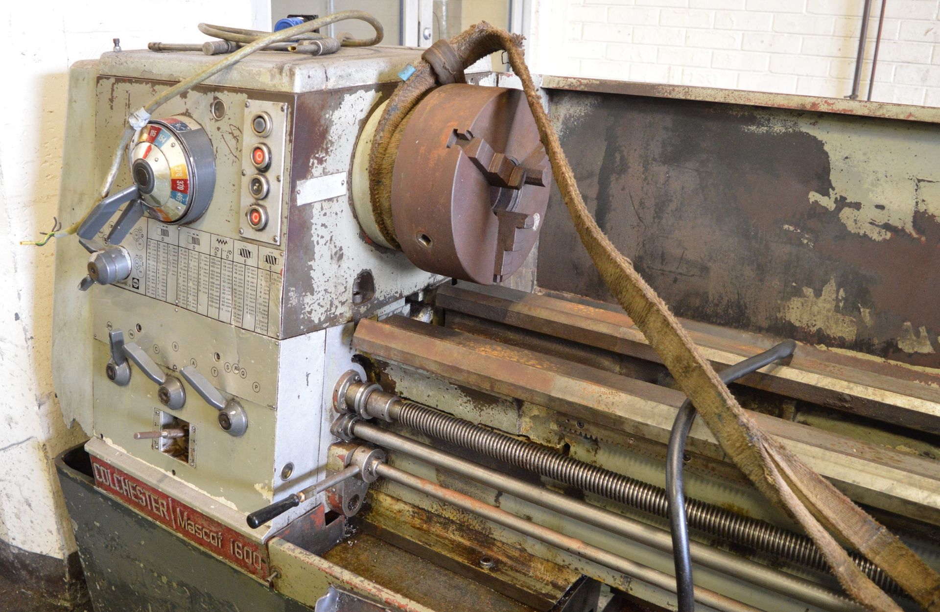 Colchester Mascot 1600 Lathe - Serial Number 7/0006/07853 - Image 3 of 16