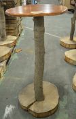 Wooden Bar Table - H1200mm