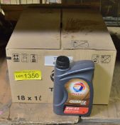 Total Quartz 5W-40 engine oil - 18x 1L bottles