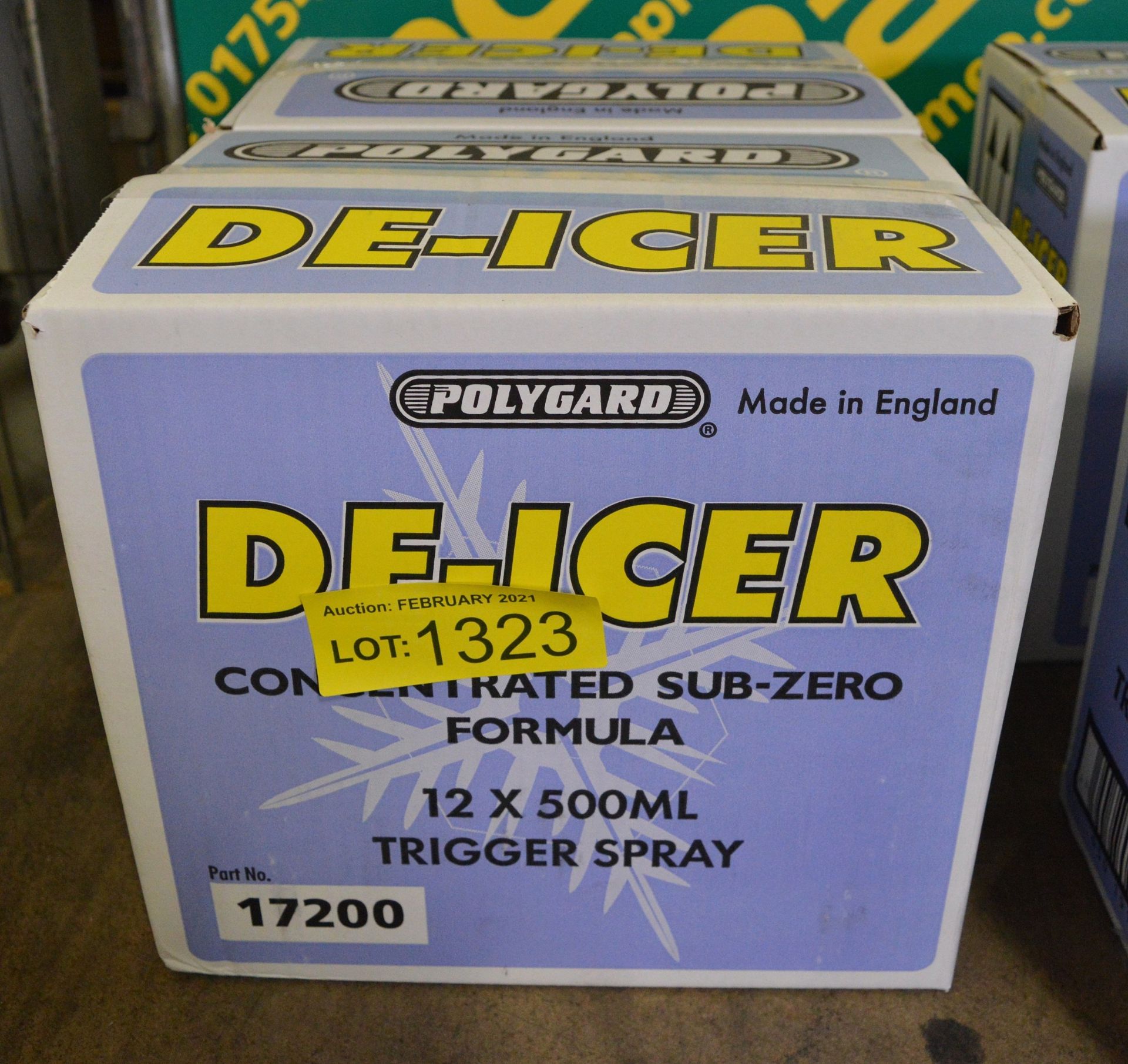 Polygard De-Icer 12x500ml trigger spray bottles - 2 boxes
