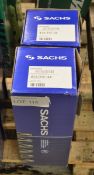 2x Sachs Coil Springs 627447600 - Audi