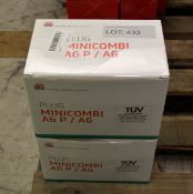 2x Boxes of 40 Minicombi A6 P/A6 Tyre Repair Plugs