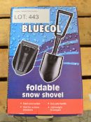 Bluecol Foldable Snow Shovel