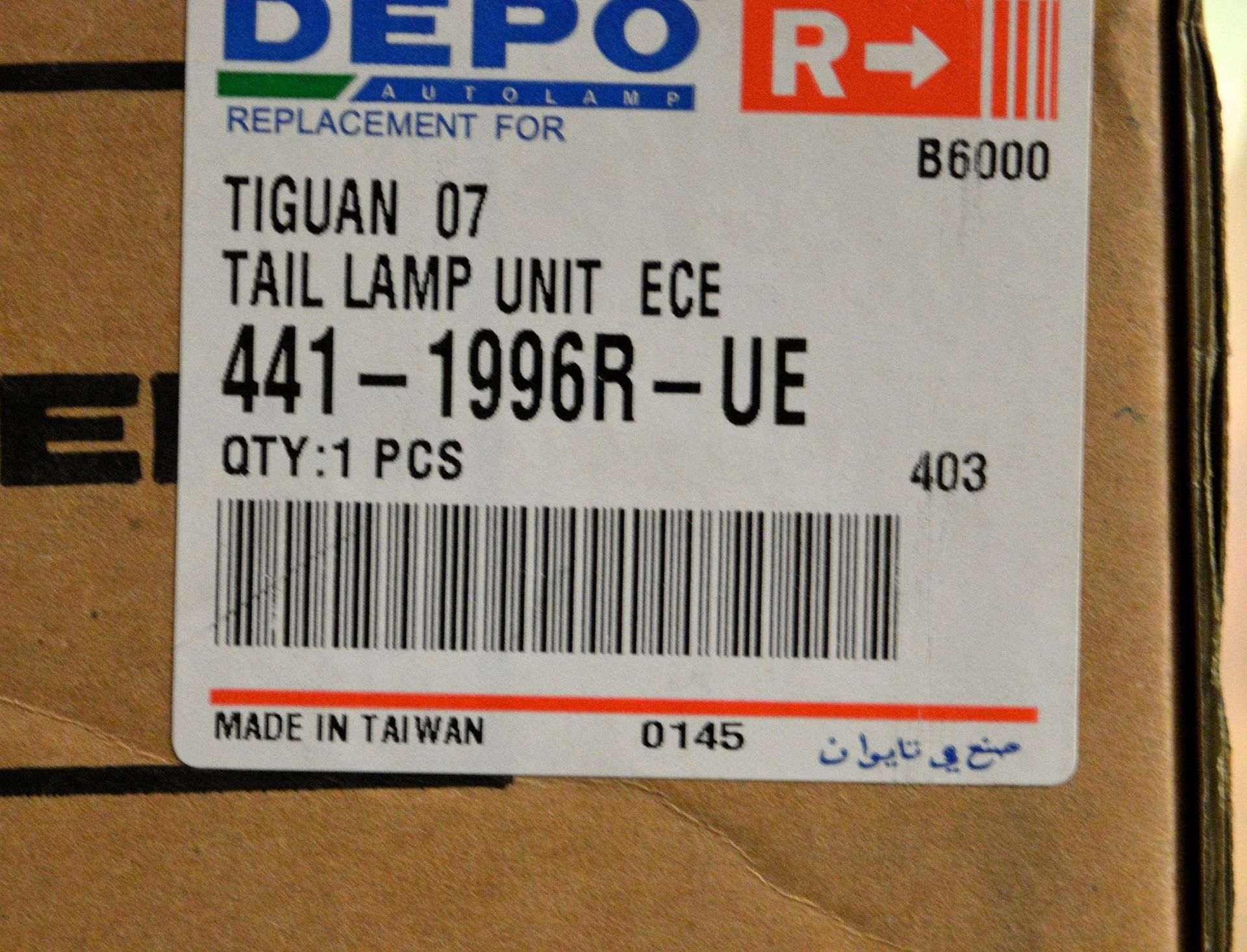 DEPO Tail Lamp Unit RH 441-1996R-UE - VW Tiguan - Image 4 of 4