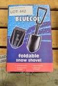 Bluecol Foldable Snow Shovel