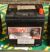 Lion 054 12V 35Ah 300A Battery