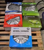 5x Wheel Cover Sets