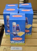 5x Carplan Winter Clear Screen Kits