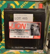 Lion 054 12V 35Ah 300A Battery