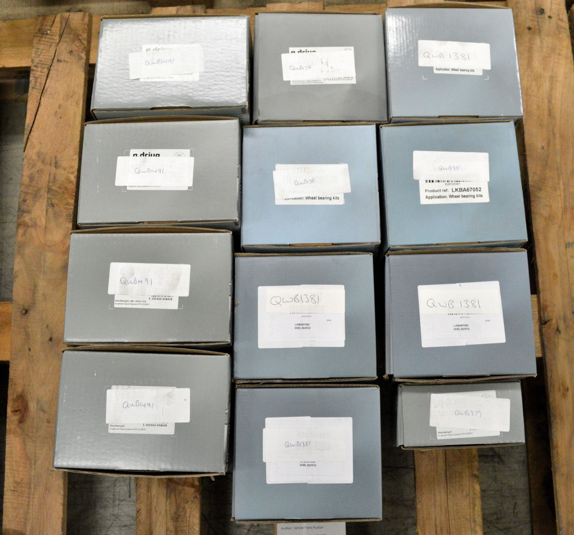 QWB Q-Drive Wheel Bearing Kits - See photos for part numbers