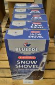 5x Bluecol Extendable Snow Shovels
