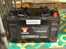 Yuasa YBX1663 1000 12V 110Ah 750A Battery