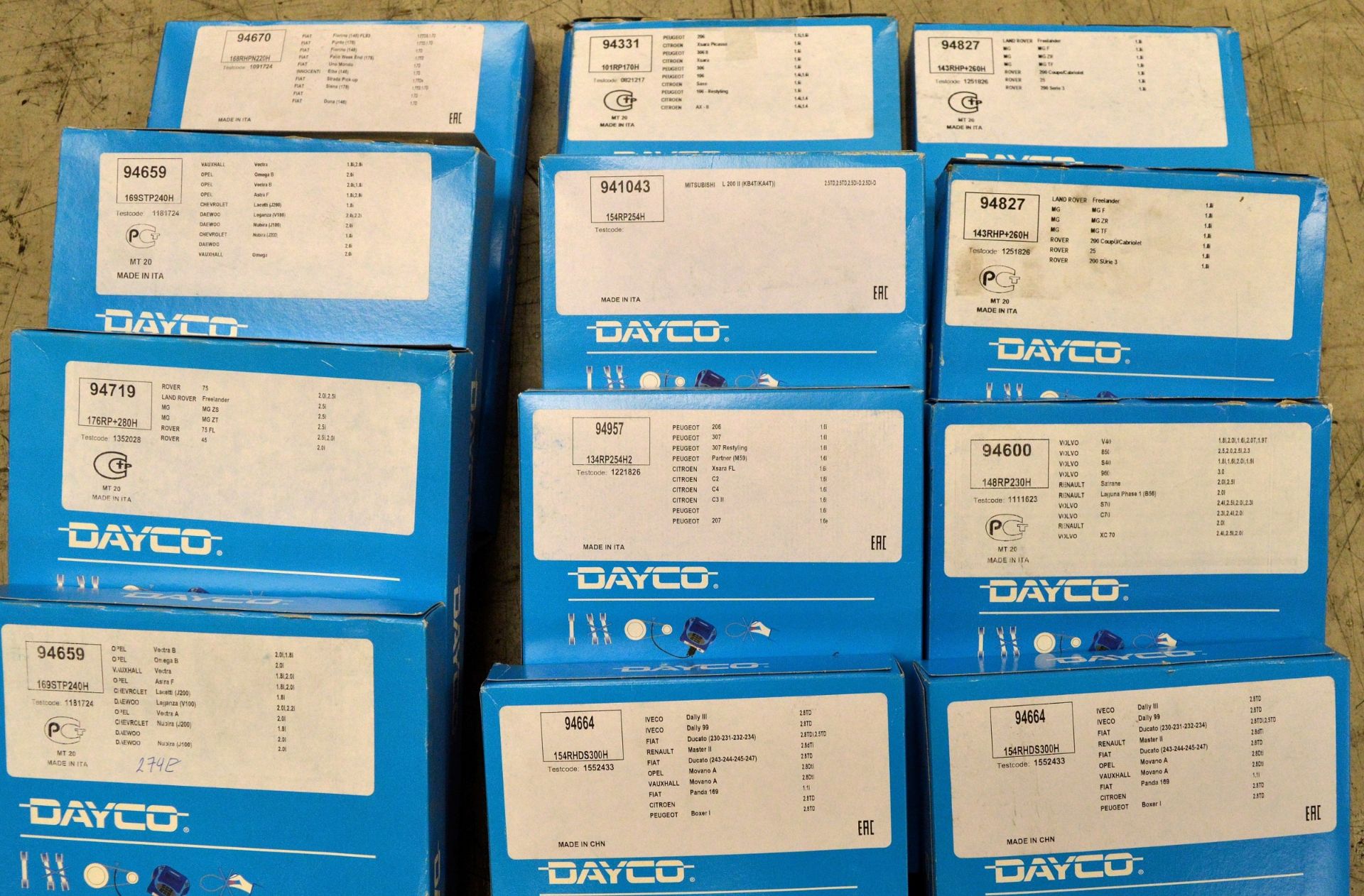 Dayco Timing Belts - See photos for part numbers - Image 6 of 8