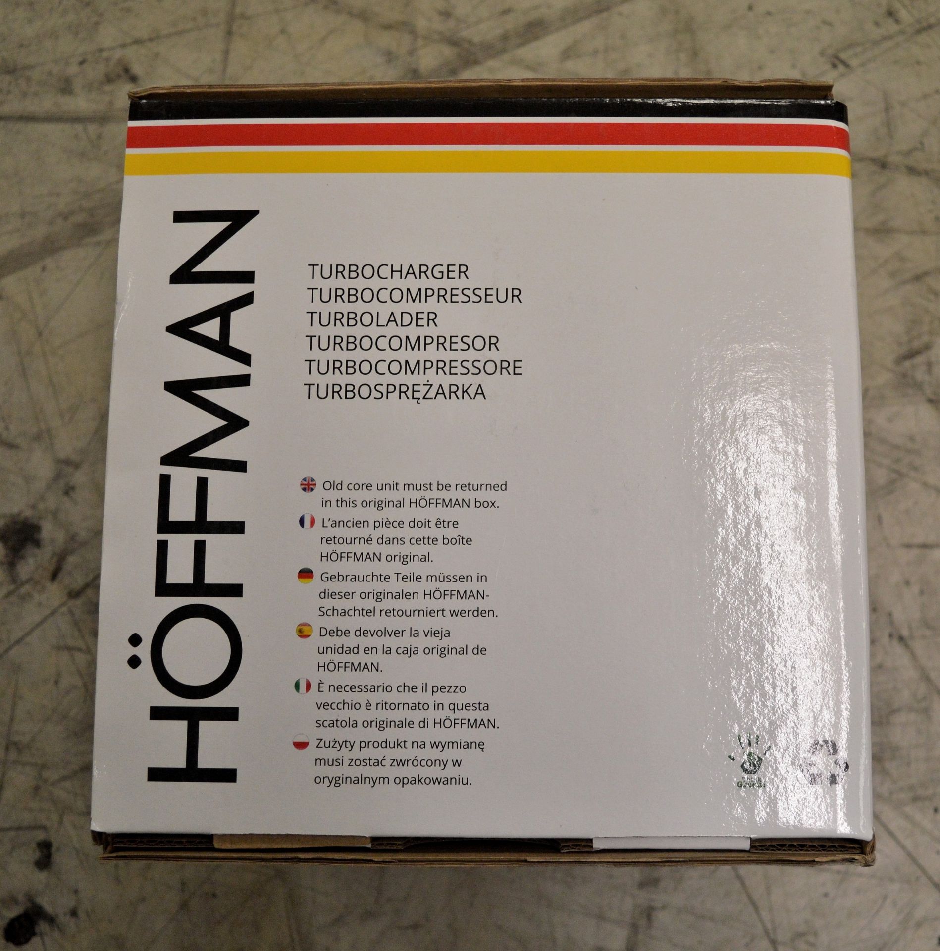 Hoffman HTU081 Turbocharger - Image 9 of 12