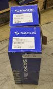 2x Sachs Coil Springs 627447560 - Audi