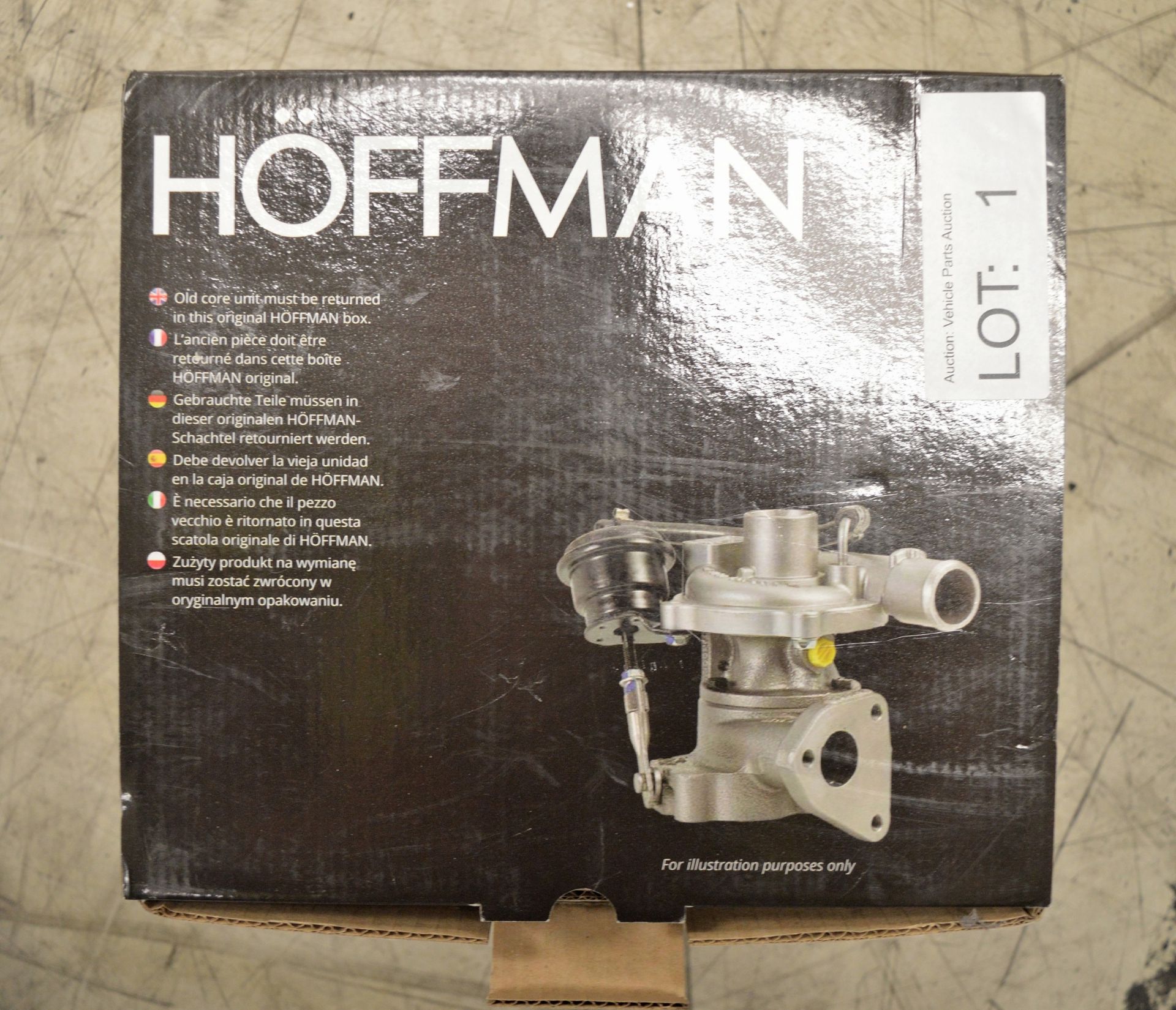 Hoffman HTU081 Turbocharger - Image 7 of 12