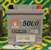 Yuasa YBX5202 5000 12V 45Ah 440A Battery