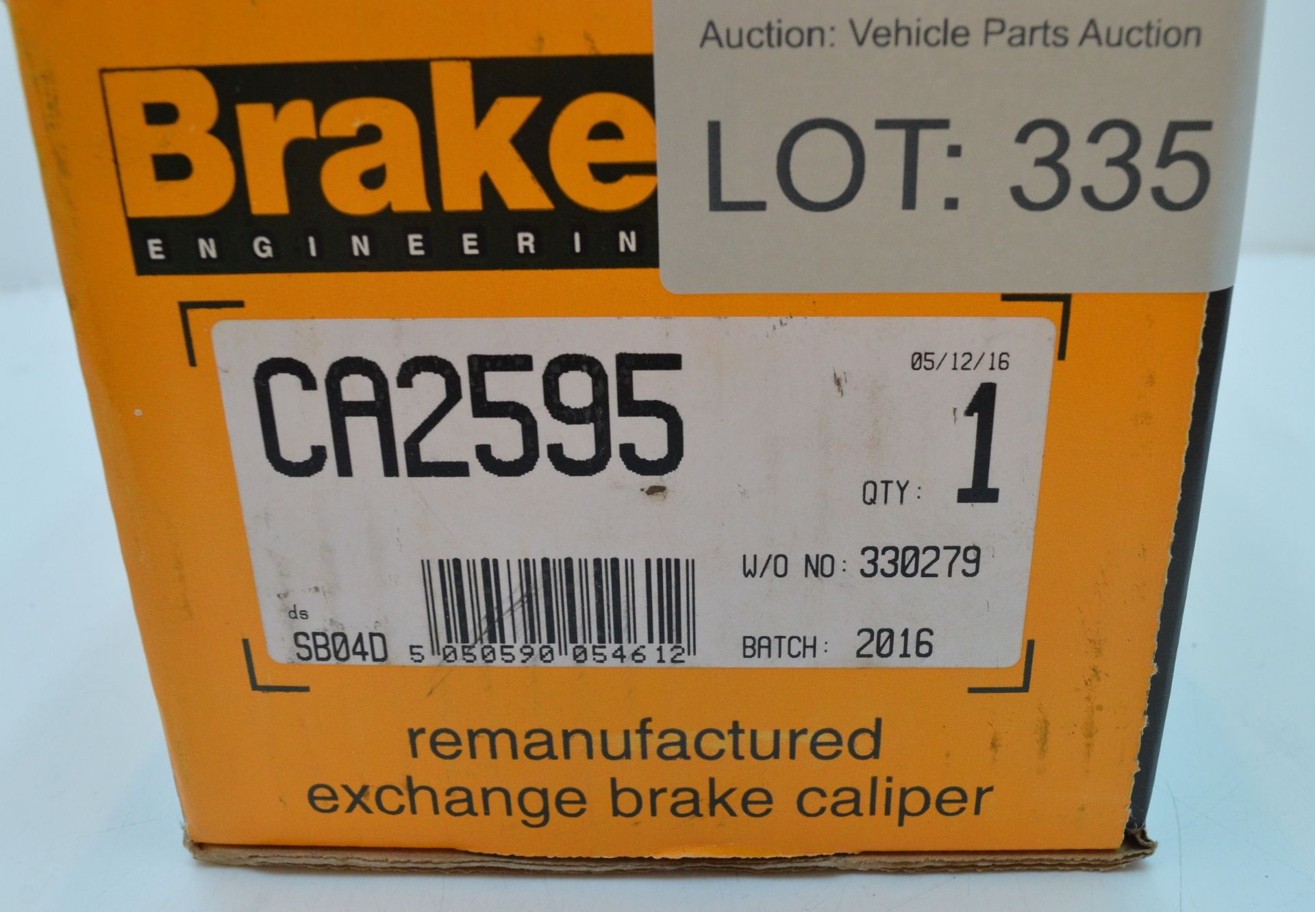 Brake Engineering Brake Caliper CA2595 - Image 4 of 4