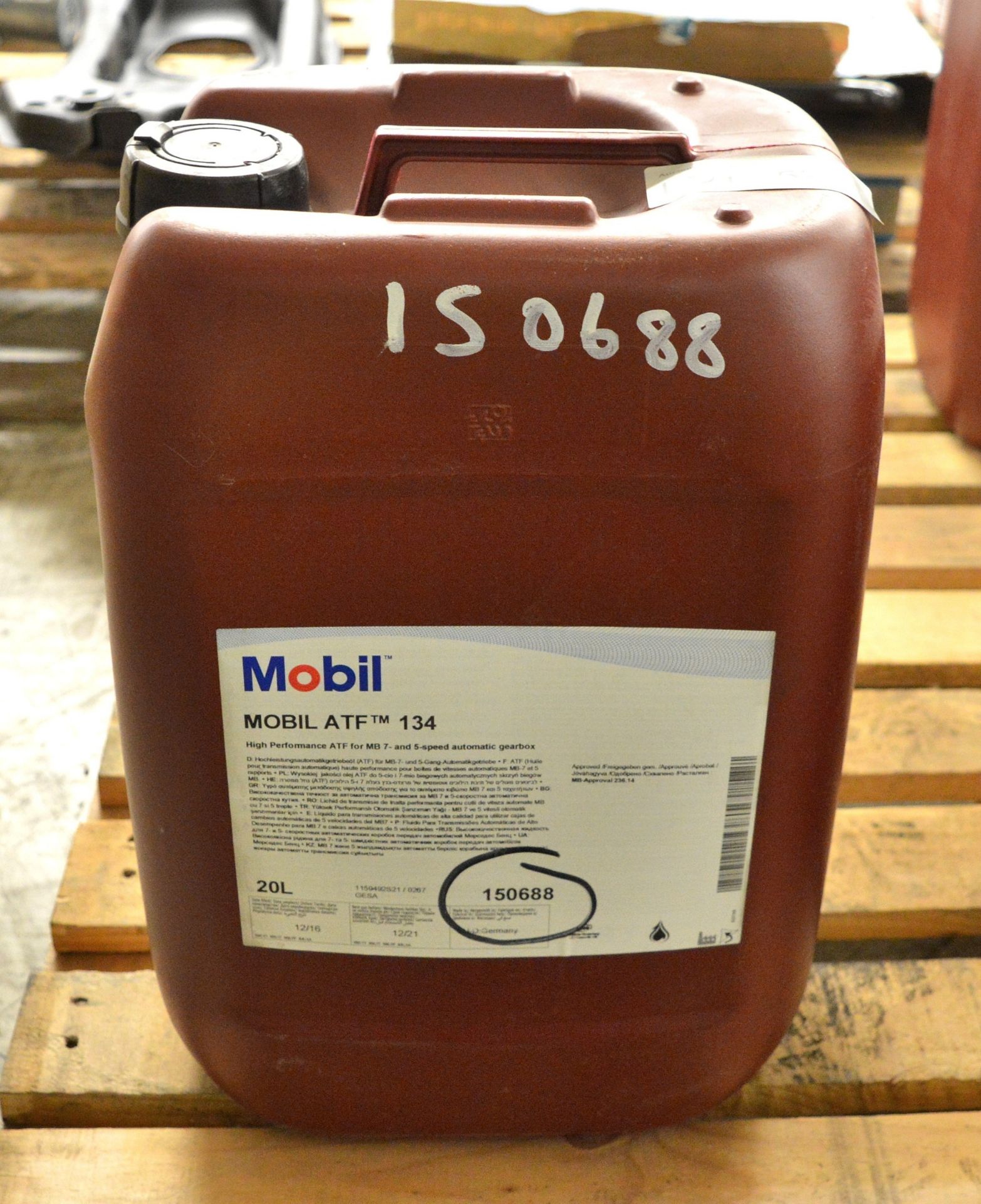 20L Mobil ATF 134 Automatic Gearbox Oil