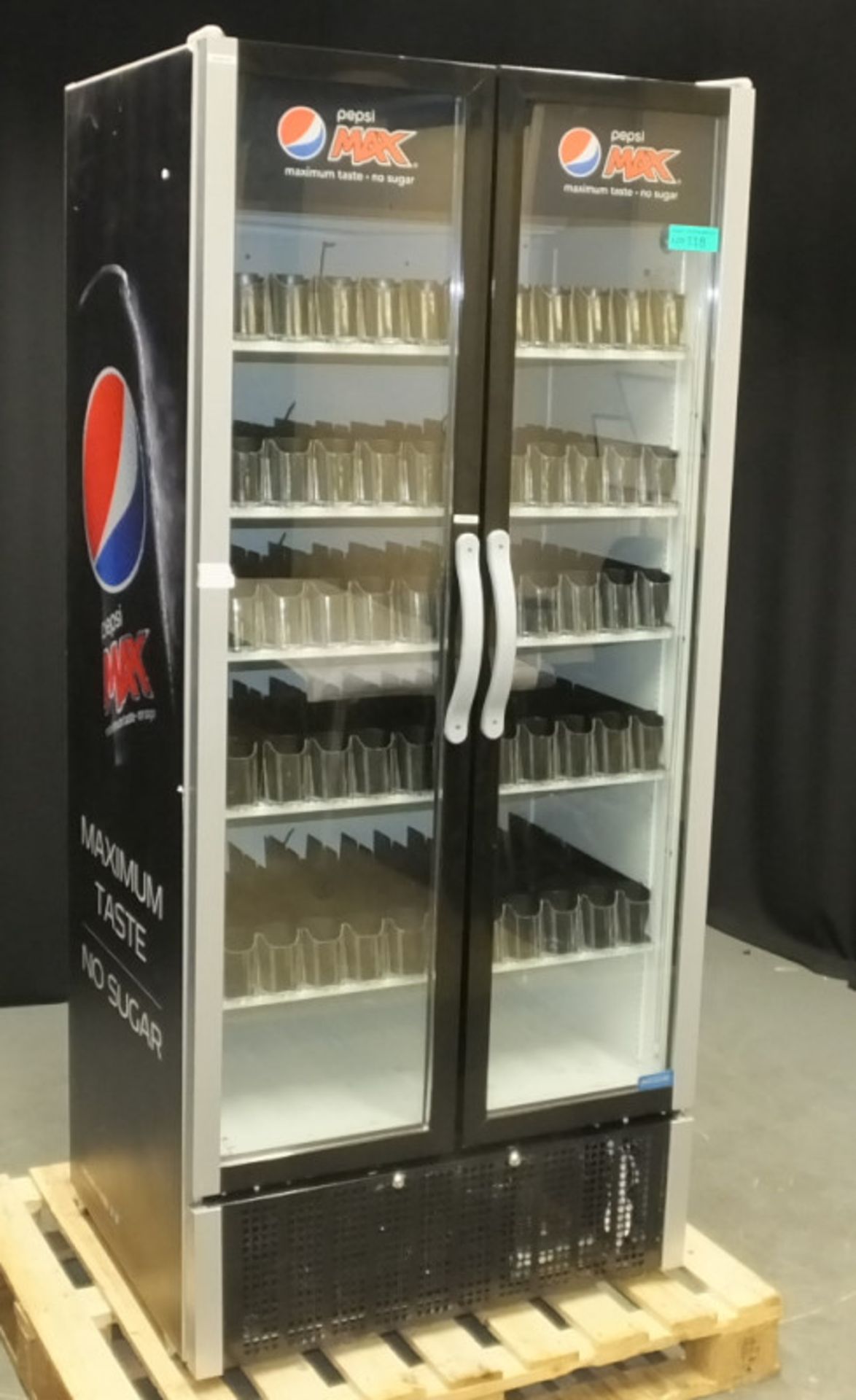 Frigoglass Smart 900 Drinks Chiller (Pepsi Max Branded) - L890 x D710 x H2010mm