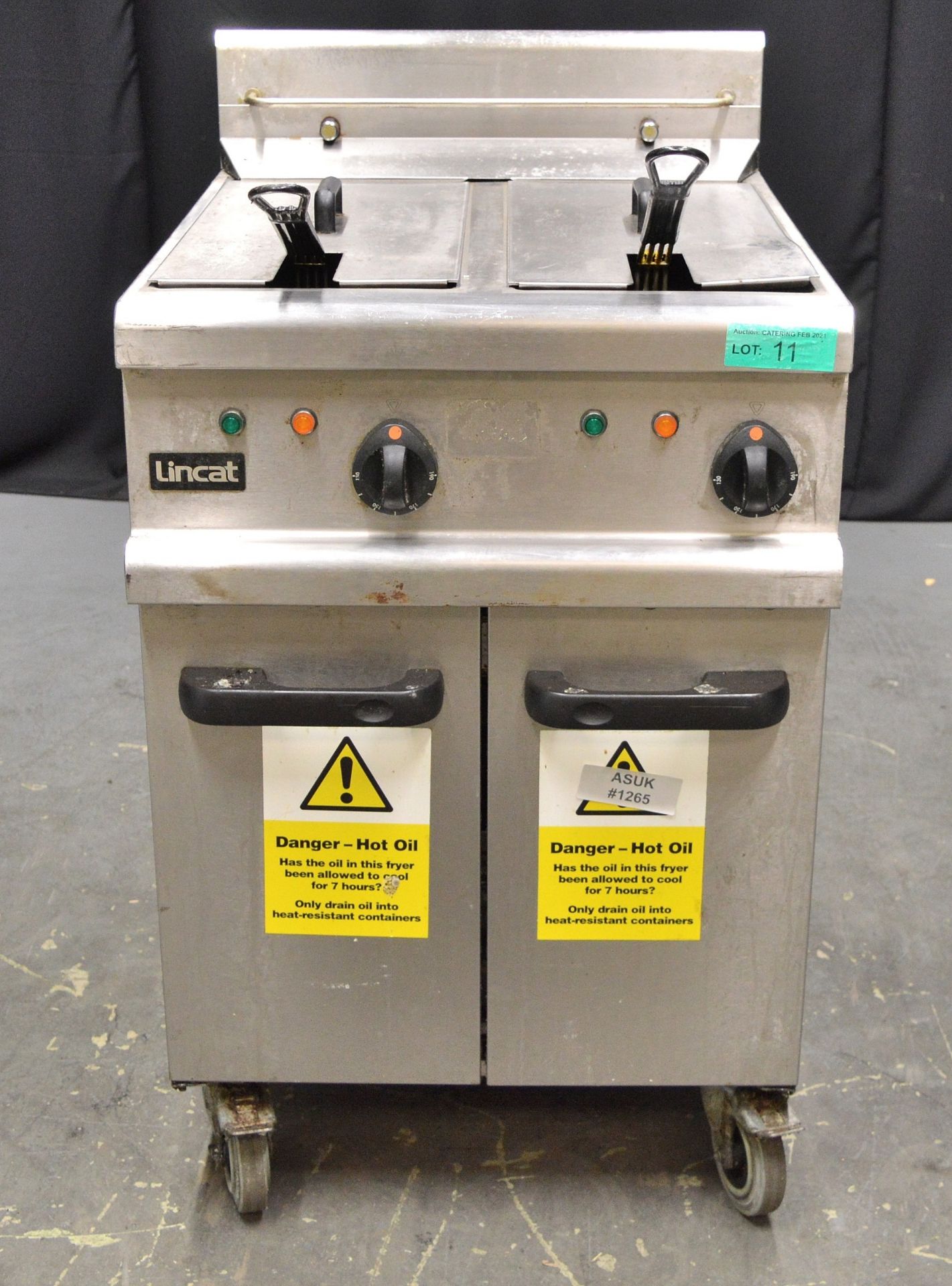 Lincat OE711 Double Fryer - 400v - 3 Phase