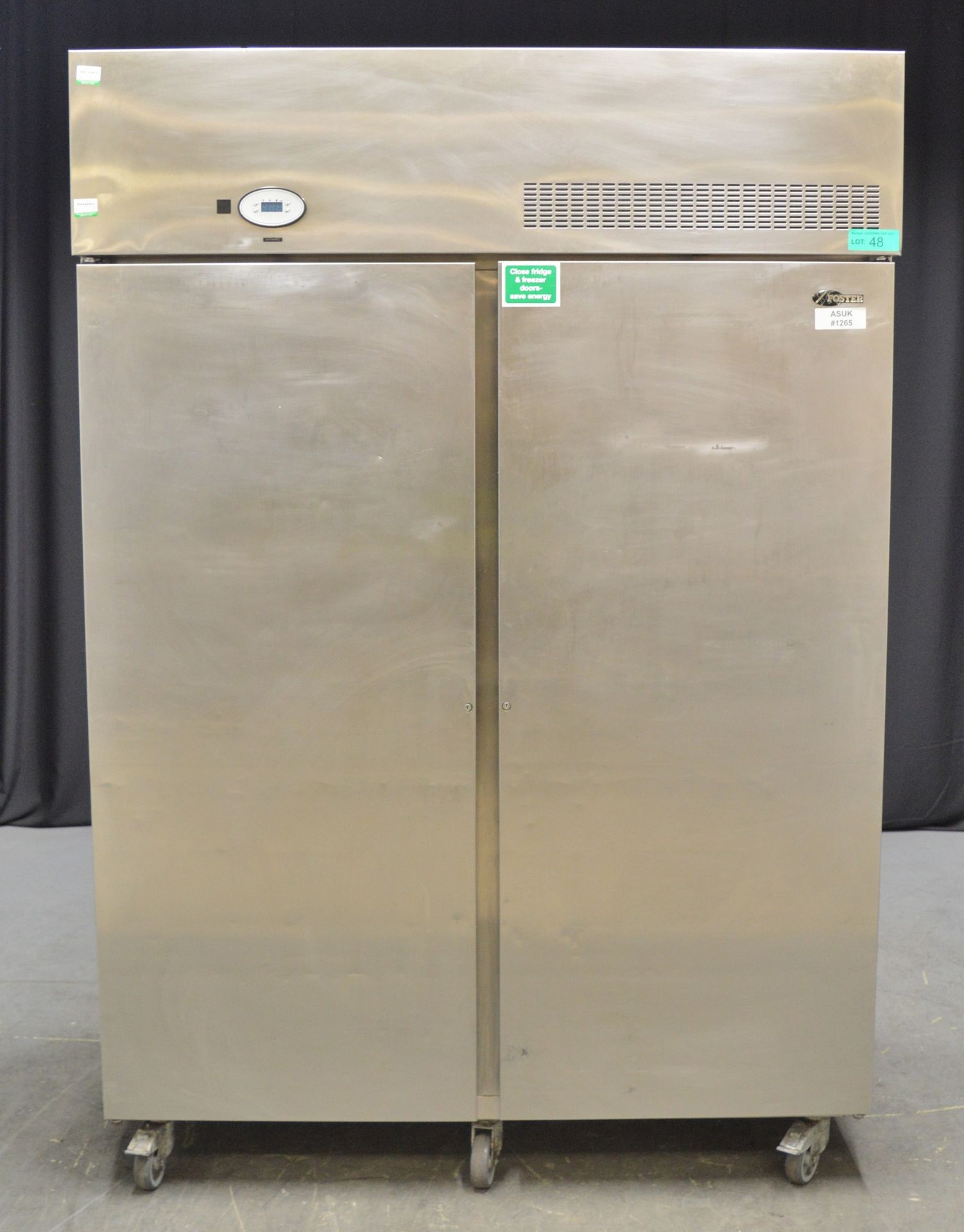 Foster PROG1350H Double Door Refrigerator