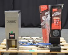 Electric Hot Chocolate Dispensing Machine & Electric Hot Water Dispenser