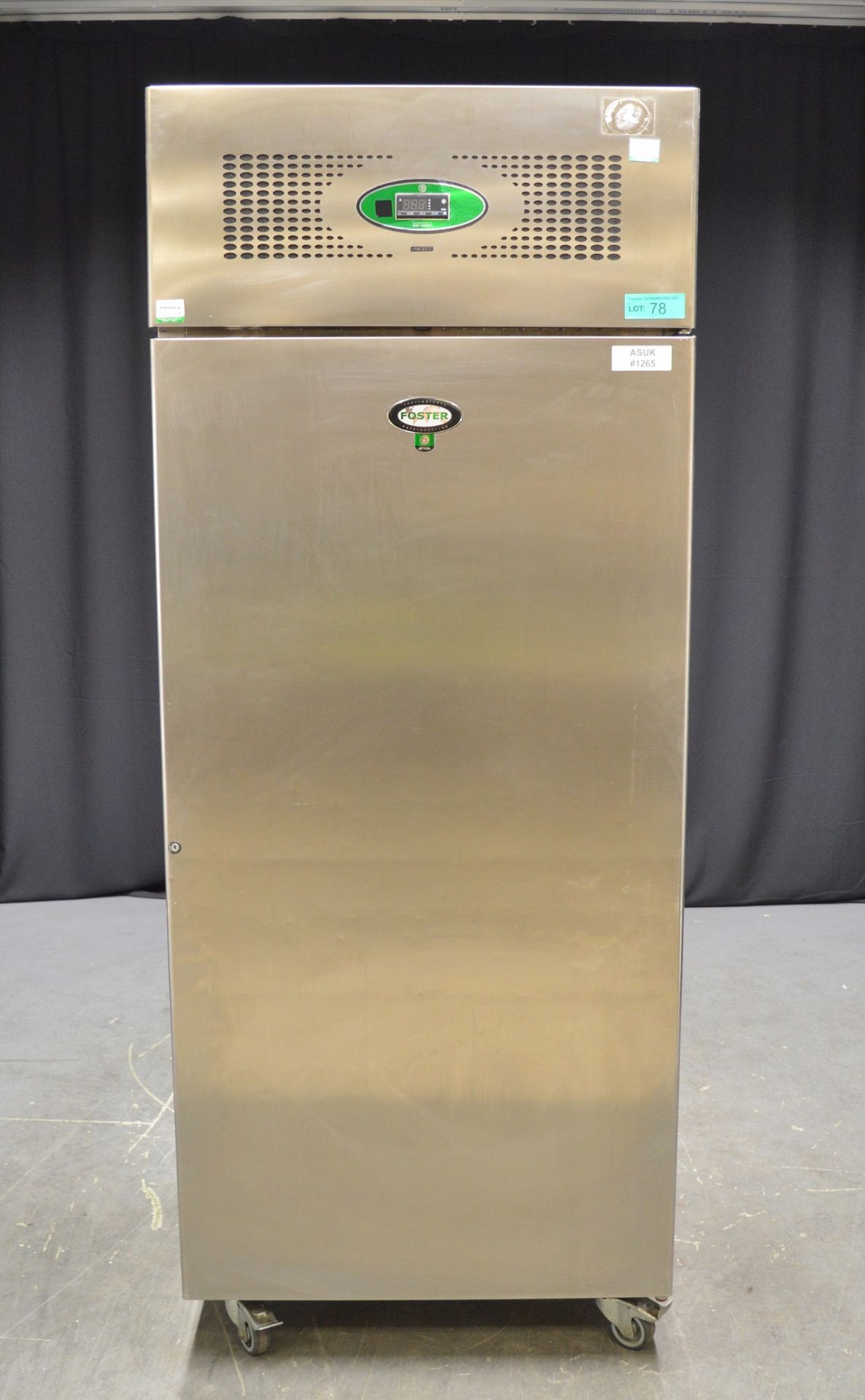 Foster EPROB600L Upright Single Door Refrigerator (No shelves)