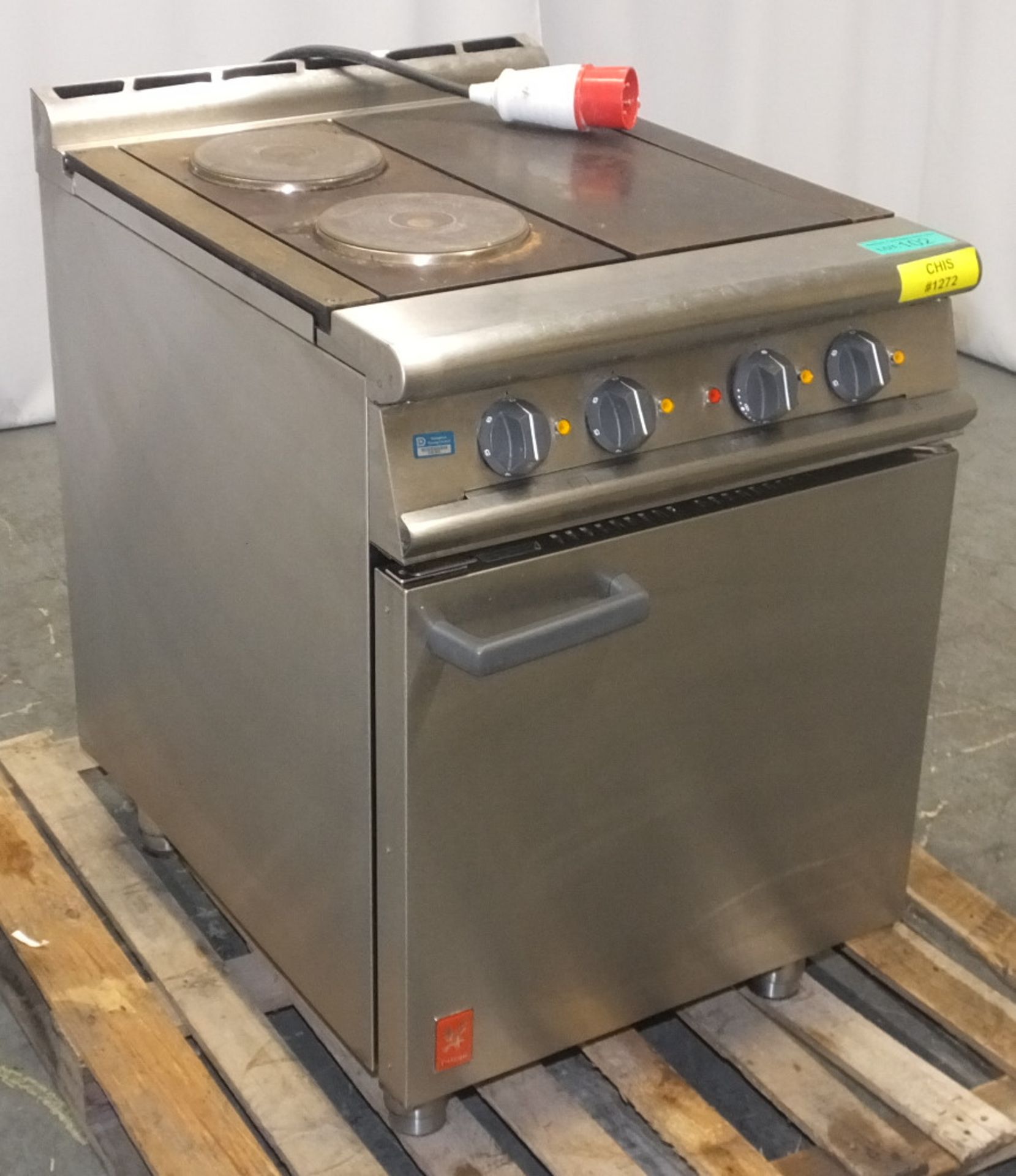 Falcon E3161 Dominator Plus - Electric 3 Hotplate Range Oven - 400v