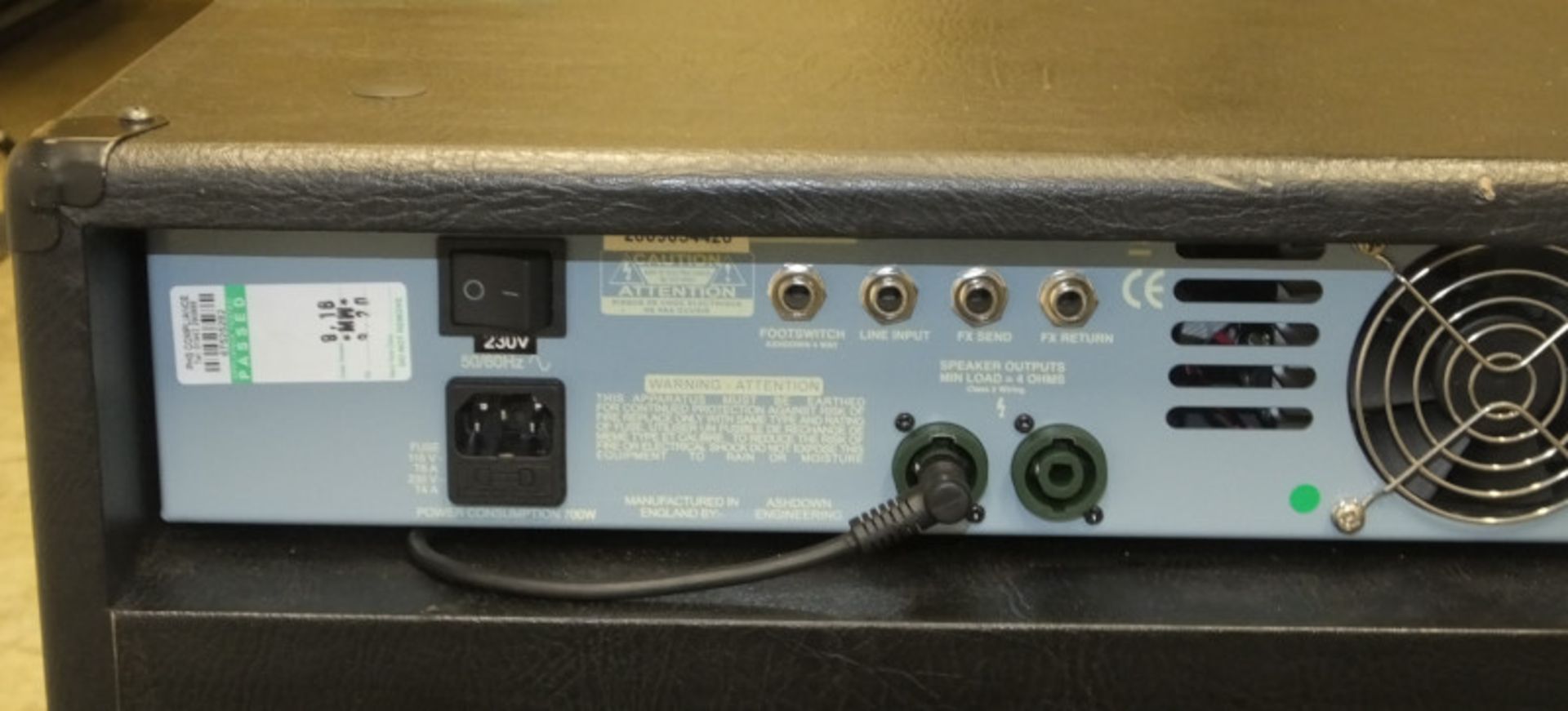 Ashdown EVOIII500 Combo Bass Amplifier - Image 6 of 10