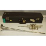 Besson 700 Fanfare Trumpet in case - Serial Number - 706 - 763702