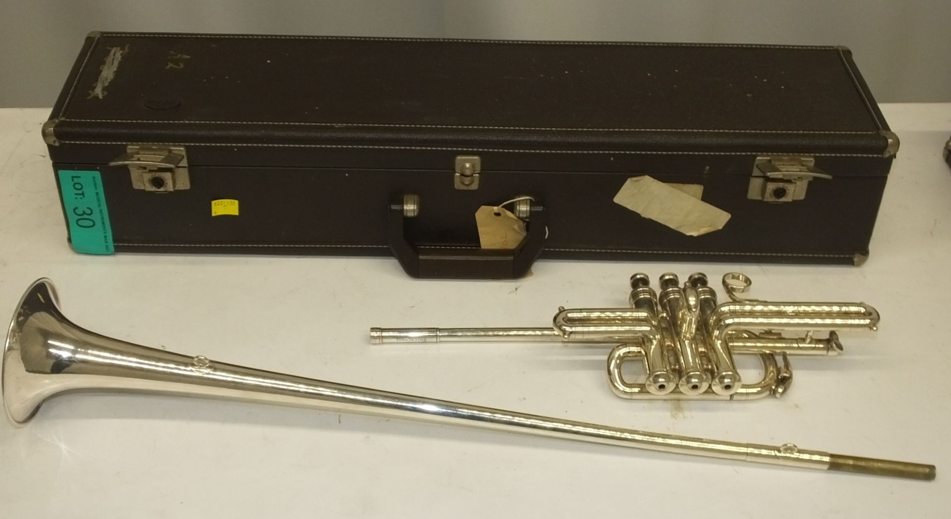 Besson 700 Fanfare Trumpet in case - Serial Number - 706 - 763702